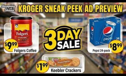 *3 DAY SALE* Kroger’s *SNEAK PEEK* Ad Preview for 8/26-9/1 | MEGA, $.99 Sale, Weekly Digitals & MORE