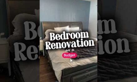 Master Bedroom Renovation on a Budget!