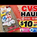 8/23 CVS HAUL (2 HOUSEHOLD DEALS 🧻 & 2 BEAUTY DEALS💅) ONLY $10 SPENT! 8/23 CVS COUPONING #cvsdeals