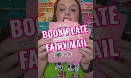 Book Plate Fairy Mail #bookplatefairy #mail #katsingleton  #katecrewThank you so much