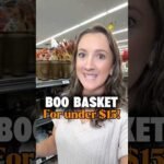 Boo Basket for Her under $15!