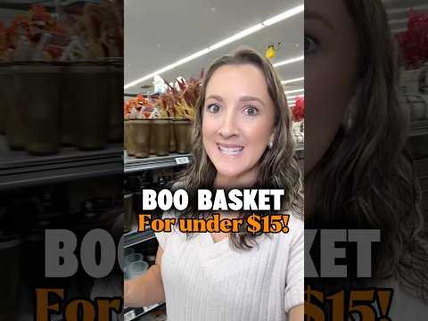 Boo Basket for Her under $15!