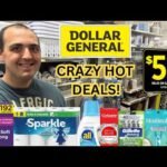 CRAZY HOT DOLLAR GENERAL $5 OFF $25 DEALS! ~ 6 HOT DEAL SCENARIOS (8/29/26)