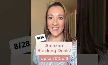 Amazon Double Stacking Discounts! (70% off!)