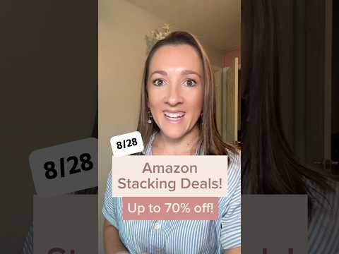 Amazon Double Stacking Discounts! (70% off!)