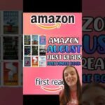 August Amazon Prime First Reads #Amazon #AmazonKindle #firstreads #amazonfirstreads