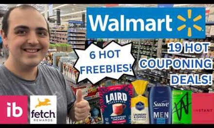 6 HOT FREEBIE DEALS AT WALMART! ~ 19 HOT WALMART COUPONING DEALS! ~ AUGUST 2026