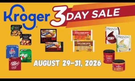 *WOW* Kroger’s *3 DAY SALE* for 8/29-8/31 | HOT Deals on Soda, Crackers, Coffee & MORE