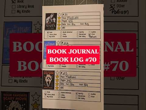 Book Journal of 2026 Book Reviews and Book Log 70 #bookjournal #bookreview #bookchallenge #booktok