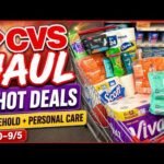 8/30-9/5 CVS HAUL {Household, Paper Products, Laundry, Baby Care} 8/30 CVS Couponing This Week