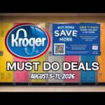 *FREEBIE* Kroger MUST DO Deals for 8/5-8/11 | MEGA SALE, BOGO, & 5x Weekly Digitals