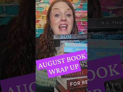 August Book Wrap Up.  I read over 26 Books #booktok #bookreads #kindleunlimited #books #wrapup