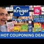 22 HOT KROGER COUPONING DEALS! ~ CHEAP GROCERIES / MORE! ~ STOCKUP PRICES! ~ 8/5/26 – 8/11/26