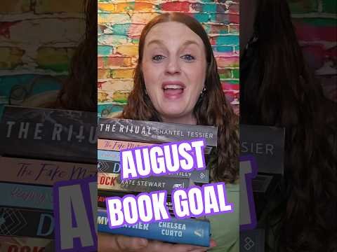 August Book Goals 5 Books 6 ARC Kindle Books plus more #bookgoals #tbr #bookchallenge #bookrecs #boo