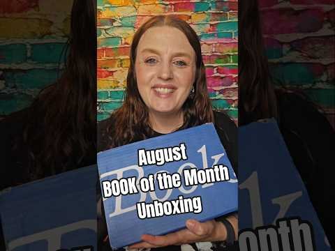 August Book of the Month Unboxing #bookofthemonth #botm #unboxing #bookmail