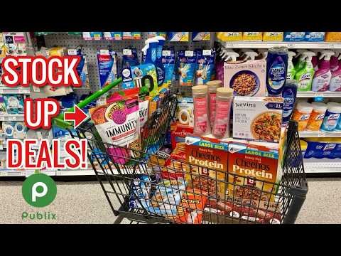 Publix Free & Cheap Grocery Couponing Deals & Haul| HOUSEHOLD STOCK UP! 🙌🏾 |  8/5-8/11 or 8/6-8/12