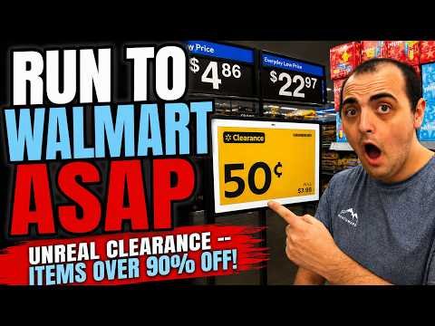 *RUN TO WALMART ASAP!* ~ UNREAL CLEARANCE DEALS! ~ ITEMS OVER 90% OFF!!!!! ~ AUGUST 2026
