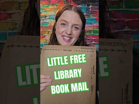 Little Free Library Book Mail Unboxing. Thank you Del Rey Books for the free copies 