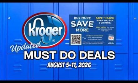 *WOW* Kroger UPDATED Must Do Deals for 8/5-8/11 | MEGA, Beauty Event, Buy 2 Save $10, & MORE