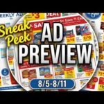 *MEGA SALE* Kroger SNEAK PEEK Ad Preview for 8/5-8/11 | Buy 5+ Save $1 Each + NEW Weekly Digitals