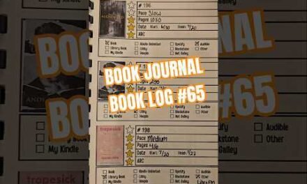 Book Journal of 2026 Book Reviews and Book Log 65 #bookjournal #bookreview #bookchallenge #booktok