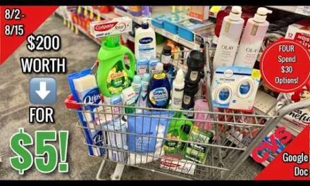 CVS Free & Cheap Coupon Deals & Haul | 8/2 – 8/15 |$200 WORTH FOR $5! STOCK UP🔥|Learn CVS Couponing