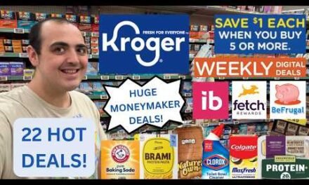 *RUN TO KROGER!* ~ HUGE MONEYMAKER DEALS AT KROGER ~ 22 HOT KROGER DEALS ~ 08/12/26 – 08/18/26