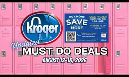 *$.50 Almonds* Kroger UPDATED Must Do Deals for 8/12-8/18 | MEGA SALE, BOGO, Weekly Digitals & MORE