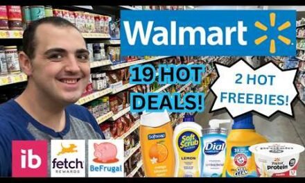 19 HOT WALMART COUPONING DEALS! ~ 2 HOT WALMART FREEBIE DEALS ~ AUGUST 2026
