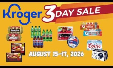 *WOW* Kroger’s *3 DAY SALE* for 8/15-8/17 | HOT Deals on Soda, Sausage, Gatorade & MORE