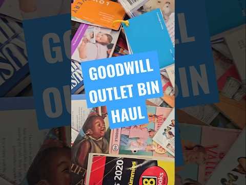 Goodwill Outlet Bin Shopping #goodwill #goodwilloutlet #goodwillbins #thrift #thrifthaul