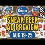 *NEW MEGA???* Kroger SNEAK PEEK Ad Preview for 8/19-8/25 | $.99 Sale, 5x & Weekly Digitals & MORE