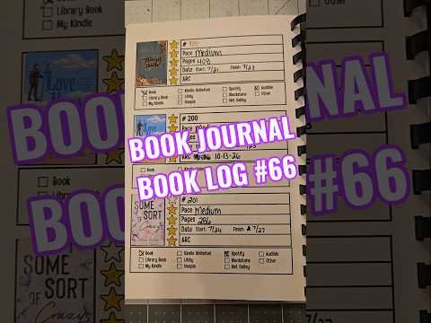 Book Journal of 2026 Book Reviews and Book Log 66 #bookjournal #bookreview #bookchallenge #booktok