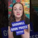 Goodwill Prices #goodwill #goodwillbooks #books #prices