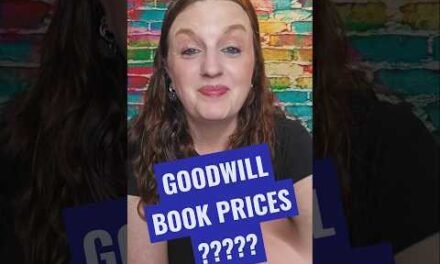 Goodwill Prices #goodwill #goodwillbooks #books #prices