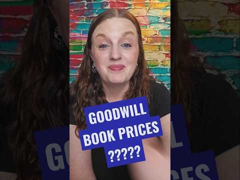 Goodwill Prices #goodwill #goodwillbooks #books #prices