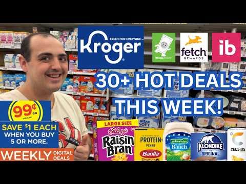 30+ HOT KROGER DEALS THIS WEEK! (09/02/26 – 09/08/26) ~ NEW MEGA EVENT / .99 SALE / BADY DEAL / MORE