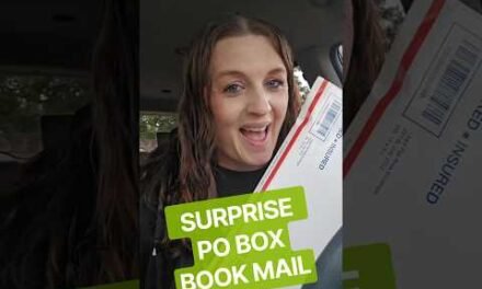 Surprise Book Mail in PO Box. Thank you so much Noah Christopher for the book #Surprisebookmail