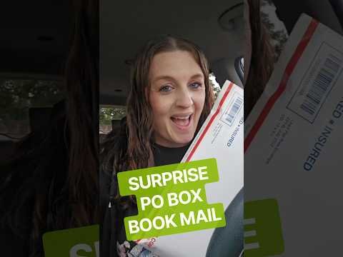 Surprise Book Mail in PO Box. Thank you so much Noah Christopher for the book #Surprisebookmail