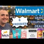 6 HOT FREEBIE DEALS AT WALMART! ~ 18 HOT WALMART COUPONING DEALS! ~ SEPTEMBER 2026