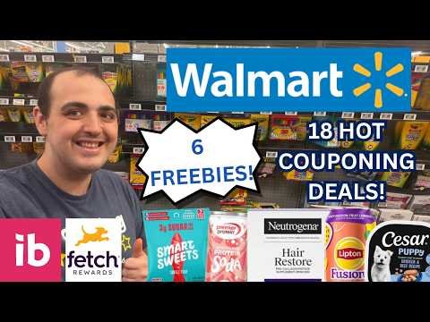 6 HOT FREEBIE DEALS AT WALMART! ~ 18 HOT WALMART COUPONING DEALS! ~ SEPTEMBER 2026