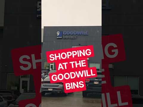 Goodwill Shopping at the Outlet Bins #goodwill #outlet #goodwillbins #thrifting #goodwillfinds