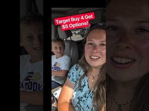 Target Buy 4 Get $5 – 9/20-9/26