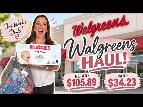 Walgreens Haul- Get $70 of items for only $27 this week! All Digital Coupon Deals 9/20-9/27