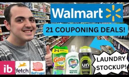 21 HOT WALMART COUPONING DEALS! ~ FREEBIE DEAL + LAUNDRY STOCKUP DEALS! ~ SEPTEMBER 2026