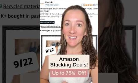 Double Stacking Amazon Deals 🤯