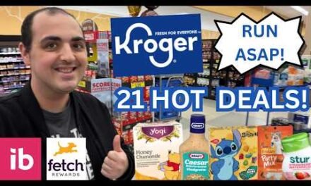 ** RUN TO KROGER ASAP! ** ~ 21 HOT KROGER DEALS! ~ LAST CHANCE MEGA EVENT DEALS / MORE! ~ 09/22/26