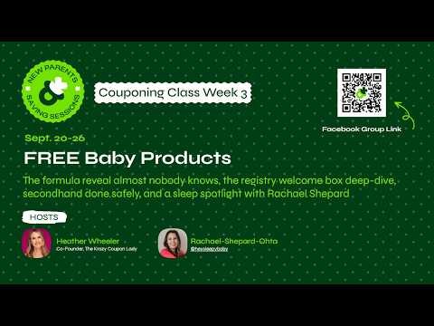 Free Baby Stuff: Formula, Samples & Secondhand Gear | KCL’s New Parents Saving Sessions