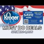 *MEGA SALE* Kroger UPDATED Must Do Deals for 9/2-9/8 | Popcorn, Pizza, Ice Cream & MORE
