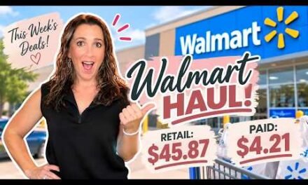 Walmart Haul- Cart full of GROCERIES for UNDER $5!